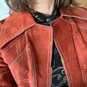 Suede Leather Jacket